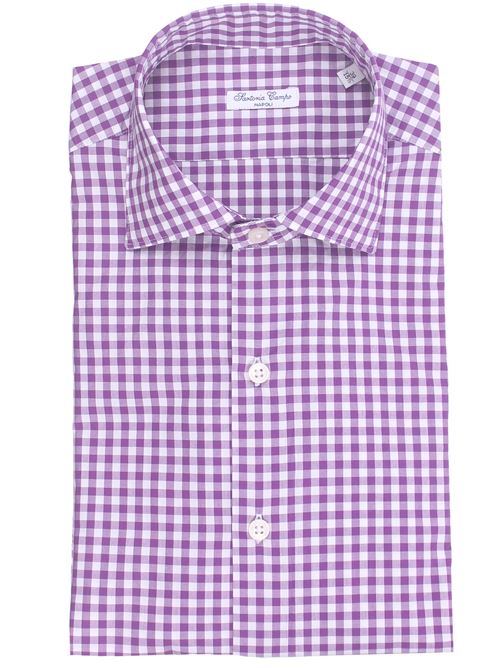 cotton vichy shirt SARTORIA CAMPO | GH215-B46805